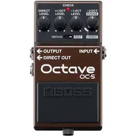 Boss OC-5 Octave Effektpedal für Gitarre und Bass mit