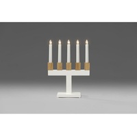 Konstsmide Holzleuchter, Holz, BxHxL: 8 x 30,2 x 22,5