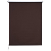 LIEDECO Liedeco® Seitenzugrollo, verdunkelnd, energiesparend, ohne Bohren, braun