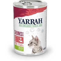 Yarrah Bio Chunks Huhn & Rind 405 g