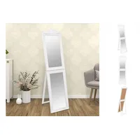 VidaXL Standspiegel Weiß 40x160 cm