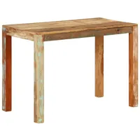 VidaXL Esstisch 110x55x76 cm Altholz Massiv