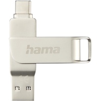 Hama C-Rotate Pro USB Stick 128GB, USB-A 3.0/USB-C 3.0