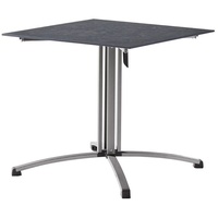 Sieger Gastro-Tisch mit Säulenklappgestell 80x80 cm