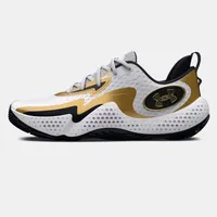 Under Armour Spawn 5 white/black/gold Gr. 42,5
