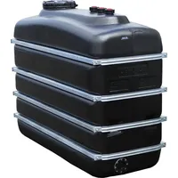 Graf Raumspartank 4000 Liter schwarz aus lebensmittelechten pe