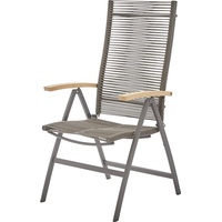 Diamond Garden VALENCIA, Klappsessel Dunkelgrau (DiGa10627)