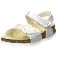 Superfit Fussbettpantoffel Sandale, Weiß 1010, 34 EU