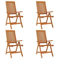 VidaXL Gartenstuhl 55,7 x 76,9 x 22,8 cm braun