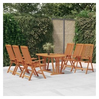 VidaXL Gartenstuhl 55,7 x 76,9 x 22,8 cm braun