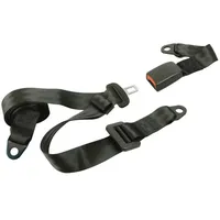 Carpoint 3-Punkt-Sicherheitsgurt Static Schwarz