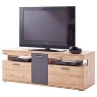 MCA Furniture Lowboard Cortona - Balkeneiche / Anthrazit,