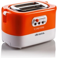 Ariete 159 Toasttime, Weißer Toaster, 2 Scheiben Kapazität, 9