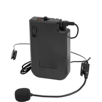 Omnitronic WAMS-10BT2 MK2 Taschensender inkl. Kopfbügelmikrofon 865MHz, Zubehör DJ,