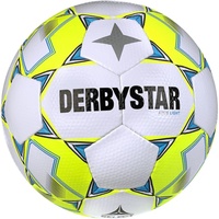 Derbystar Apus Light 350g Leicht-Fußball weiß/gelb/blau 5