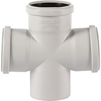Ostendorf SKOLAN safe SKOLANsafe-Doppelabzweig 334900 DN/OD 90/90/90 x 87,5°