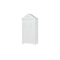 Pinio Kleiderschrank 2-türig ¦ weiß ¦ Maße (cm): B: