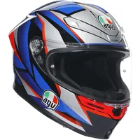 AGV K6 S Slashcut Schwarz/Blau/Rot M