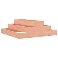 VidaXL Pflanzkübel 80x80x27 cm Massivholz Douglasie