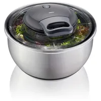GEFU Salatschleuder PULLIT Ø 25 cm 4,5 Liter Edelstahl