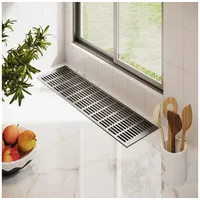 MS Beschläge Lüftungsgitter Aluminium Heizungsgitter b 150mm x 500