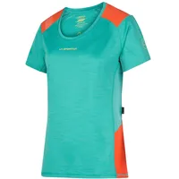 La Sportiva Compass T-shirt Women lagoon/cherry tomato (638322) L