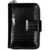 Jennifer Jones Damen Geldbörse Portemonnaie schwarz