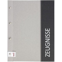 ROTH Zeugnismappe Spectrum DIN A4, grau