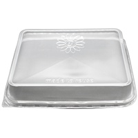 Papstar 20 PROPAC Deckel für Mehrweg-Menüschalen 23,4 x 18,7