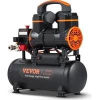 Vevor 900W Druckluftkompressor Flüsterkompressor Luftkompressor Luftkompressor Ölfrei Kompressor 8L