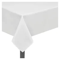 VidaXL 5 Tischdecken Weiß 220 x 130 cm