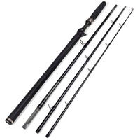 Westin W3 Powercast-T Travel 2nd Baitcastrute - Black -
