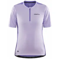 Craft Core Offroad 1/2-Zip Fahrradtrikot Damen 723739 lavender/magic L
