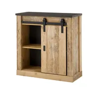Furn.design Aktenschrank "Stove" in Used Wood hell und anthrazit