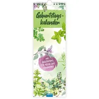 Trötsch Verlag Trösch Wandkalender Geburtstagskalender Kräuterwelt