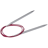 KnitPro Rundstricknadel 6,00 mm 100 cm, Silver