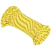 VidaXL Bootsseil Gelb 3 mm 100 m Polypropylen