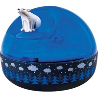 Trousselier - Nachtlichtprojektor mit Musik, Bär auf der Bank