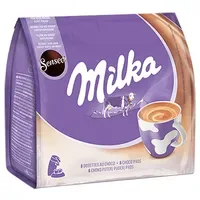 Jacobs Senseo Milka Pads aromatische Kakaohaltige Getränkepads 112g