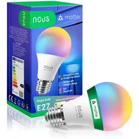 Nous Smart Light Lampe 9 W E27 RGB 1