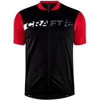 Craft Core Endur Logo Fahrradtrikot Herren 999430 black/bright red