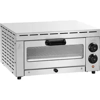 Bartscher A201113 ST340 Pizzaofen, Silber (1500 Watt)