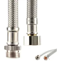 Tecuro Sanitär Verbindungsschlauch 3/8 ÜWM x 3/8 AG x