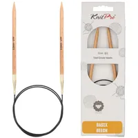 KnitPro Basix Beech Rundnadeln 40" (100cm) | 5.5mm