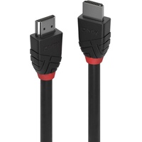 LINDY HDMI Anschlusskabel HDMI-A Stecker 1.00m Schwarz 36771 HDMI-Kabel