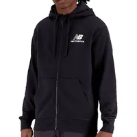 New Balance Herren Schlupfjacke Essentials Stacked, BK, M