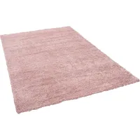 Pergamon Hochflor Langflor Teppich Aloha Altrosa 140x200cm