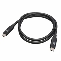 V7 USB 4.0), CABLE 0.8M BLACK USB 4.0 CABLE