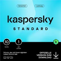 Kaspersky Lab Kaspersky Standard 10 User, 1 Jahr, ESD