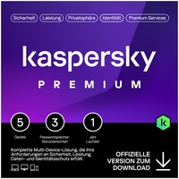 Kaspersky Lab Kaspersky Premium 5 User, 1 Jahr, ESD
